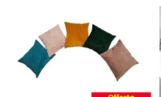 Cuscino velluto a costine