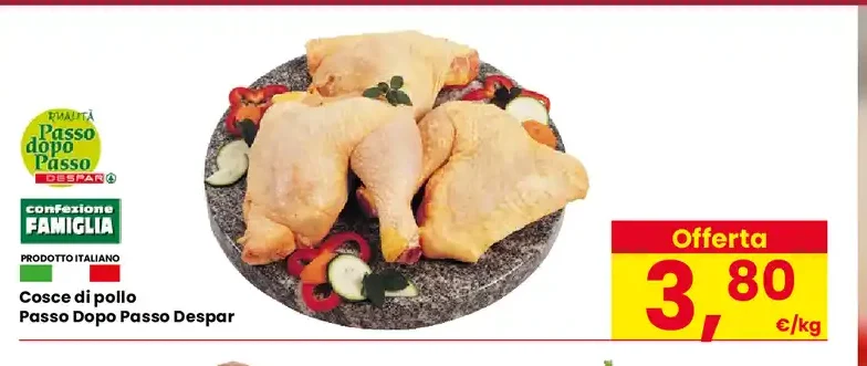 Cosce di pollo Passo Dopo Passo Despar