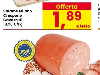 Salame Milano Crespone Cavazzuti