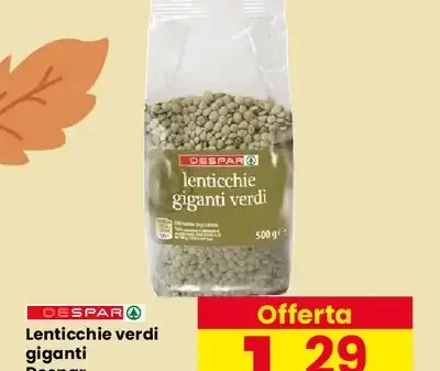 Lenticchie verdi giganti Despar