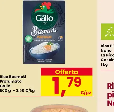 Riso basmati profumato