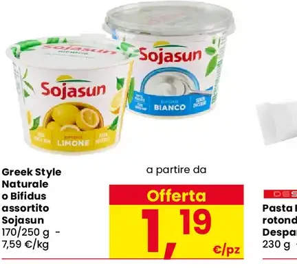 Greek Style naturale o bifidus