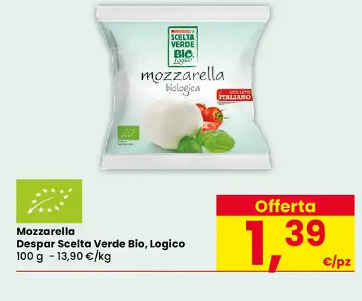 Mozzarella biologica