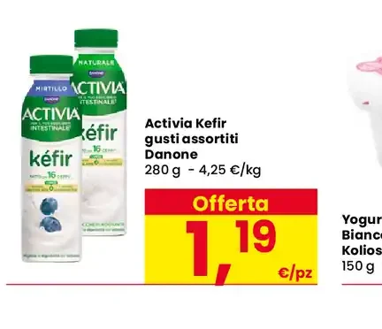 Activia Kefir gusti assortiti