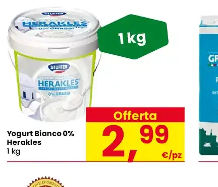 Yogurt Bianco 0% Herakles