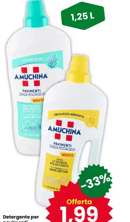 Detergente per pavimenti Amuchina