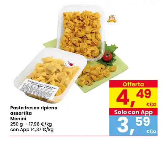 Pasta fresca ripiena Menini