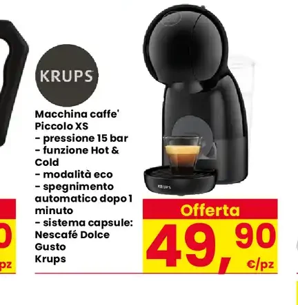 Macchina caffè Piccolo XS
