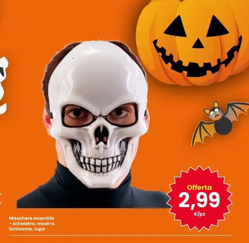 Maschere assortite Halloween