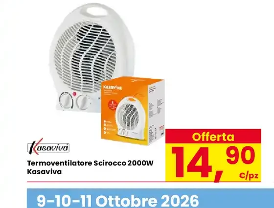 Termoventilatore Sirocco 2000W