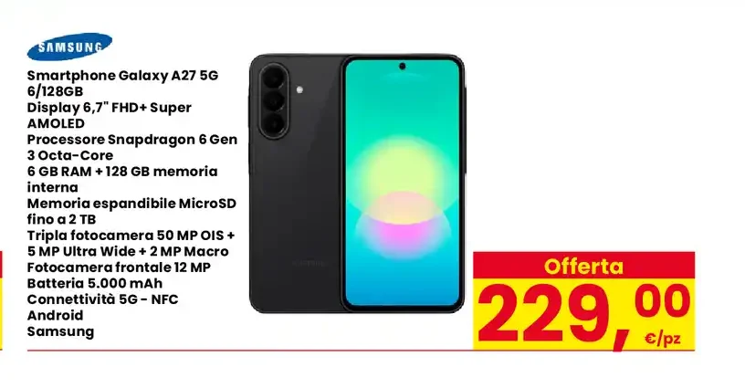 Smartphone Galaxy A27 5G