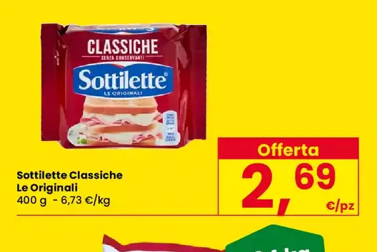 Sottilette Classiche