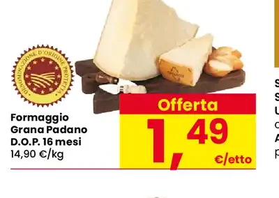 Grana Padano D.O.P. 16 mesi