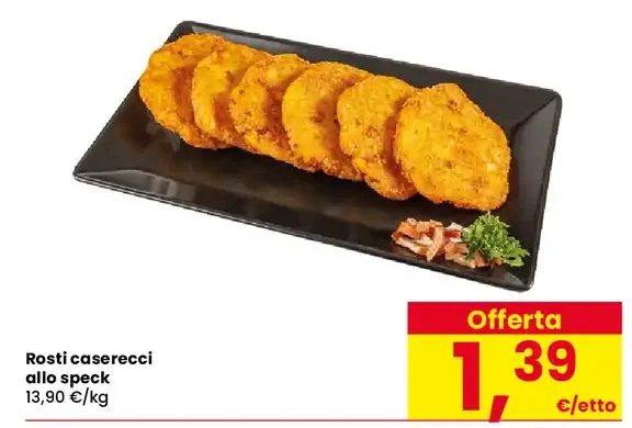 Rosti case­recci allo speck