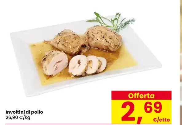 Involtini di pollo