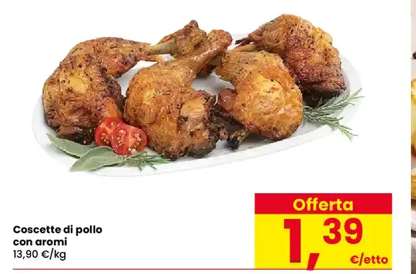 Cosce di pollo con aromi