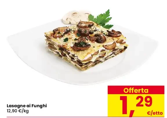 Lasagne ai funghi