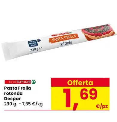 Pasta Frolla rotonda Despar