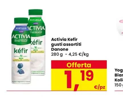 Activia Kefir gusti assortiti