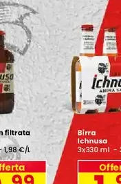 Birra non filtrata Ichnusa
