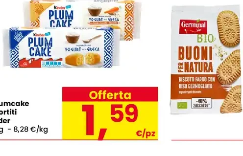 Plumcake assortiti Kinder