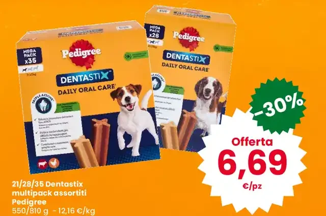 Dentastix multipack assortiti Pedigree