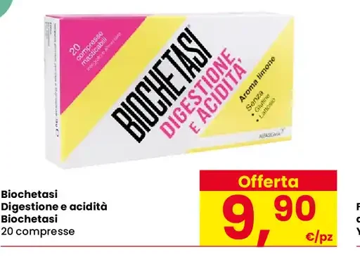 Biochetasi Digestione e acidità