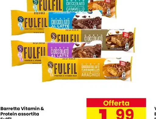Barretta Vitamin & Protein assortita Fulfil