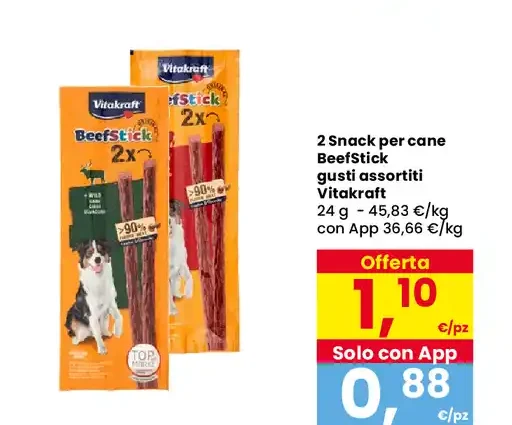 Snack per cani BeefStick Vitakraft