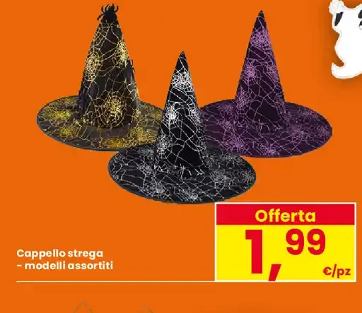 Cappello strega Halloween