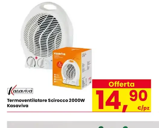 Termoventilatore Sirocco 2000W