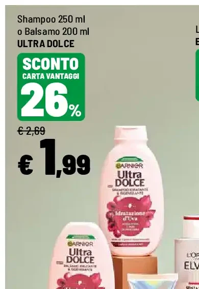 Ultra Dolce shampoo o balsamo