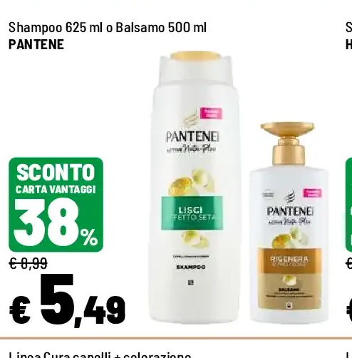Pantene shampoo o balsamo