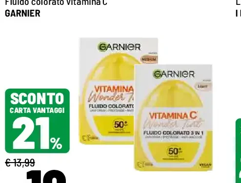 Fluido colorato vitamina C