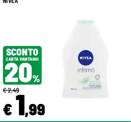 Nivea detergente intimo