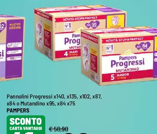 Pannolini Progressi o Mutandino