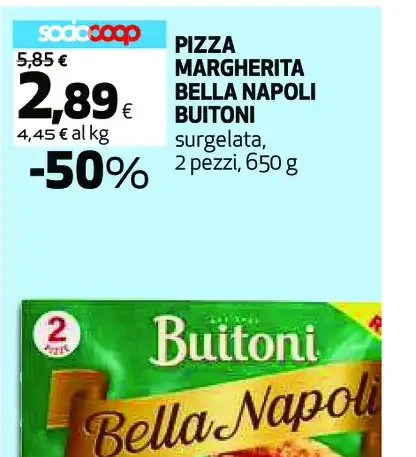 Pizza Margherita Bella Napoli Buitoni