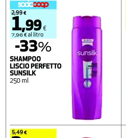 Shampoo liscio perfetto Sunsilk