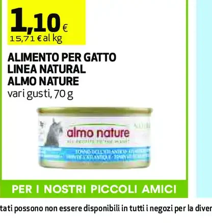Alimento per gatto Linea Natural Almo Nature