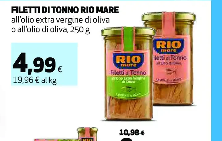 Filetti di tonno Rio Mare