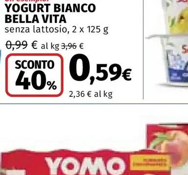 Yogurt bianco Bella Vita