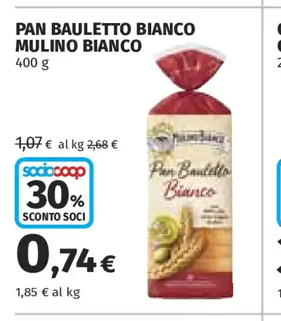Pan Bauletto Bianco Mulino Bianco