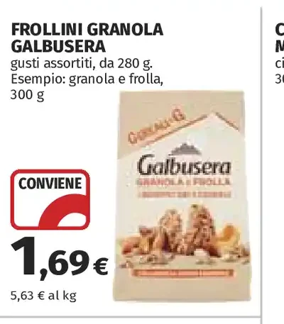 Frollini Granola Galbusera