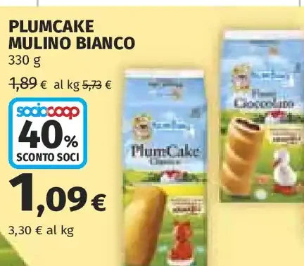 Plumcake Mulino Bianco