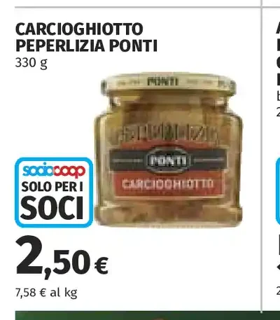 Carciofino peperlizia Ponti