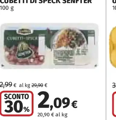 Cubetti di speck