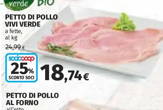 Petto di pollo Vivi Verde