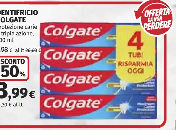 Dentifricio Colgate