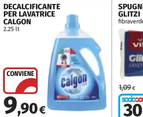 Decalcificante per lavatrice Calgon