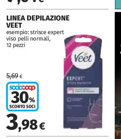 Strisce depilazione Veet